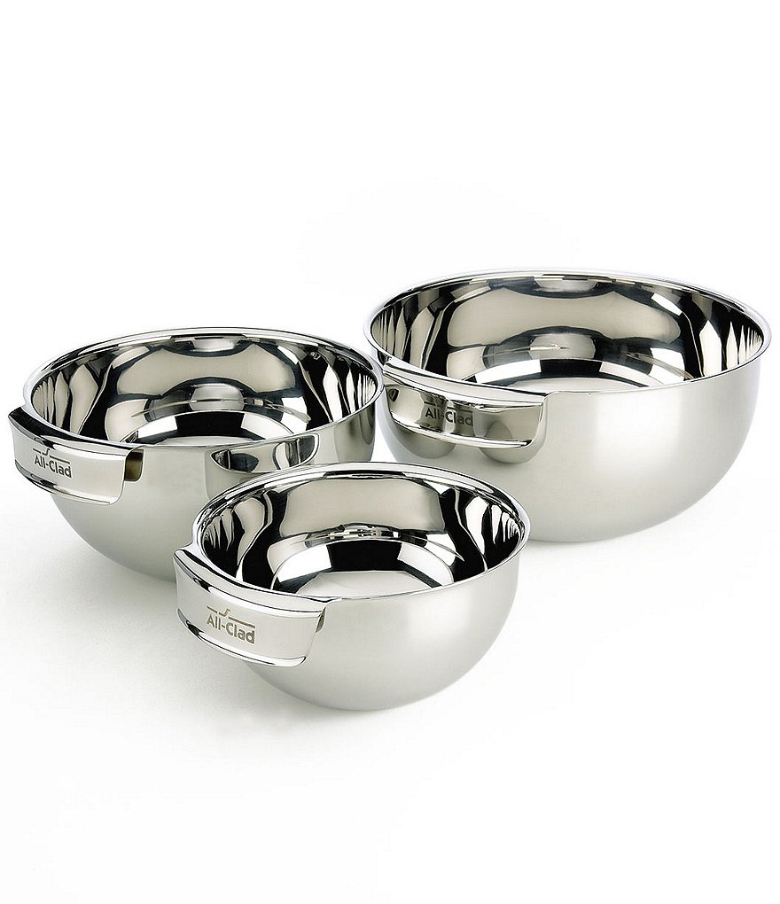 steel mixing bowl set