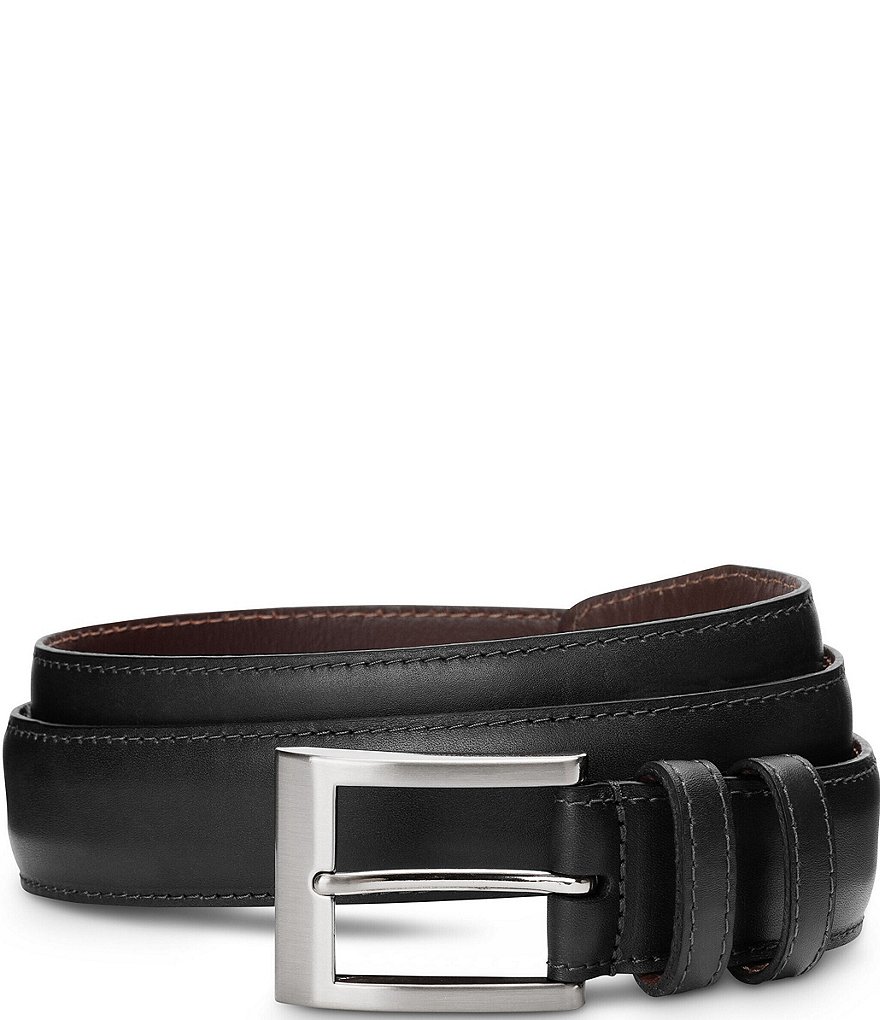 knee length dresses for ladies Reversible Leather Belt – Perry Ellis main image 0