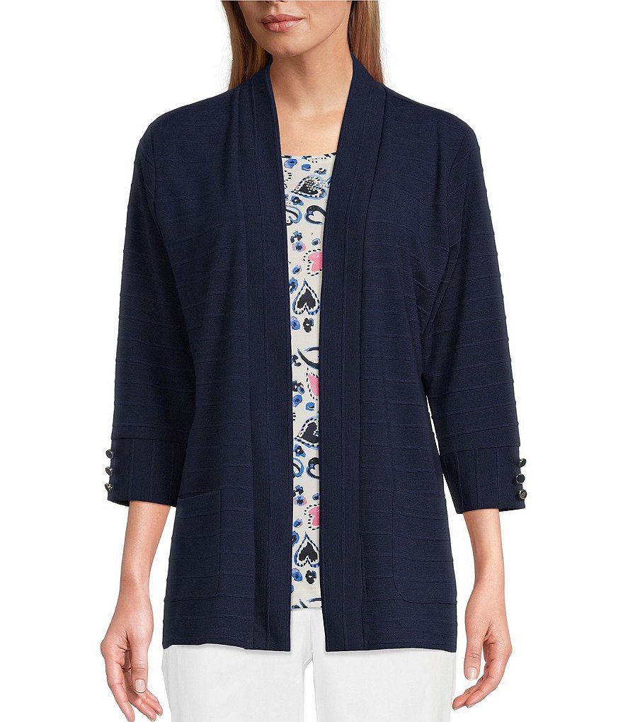 Jjill Cardigan, Patch pockets are a practical touch.