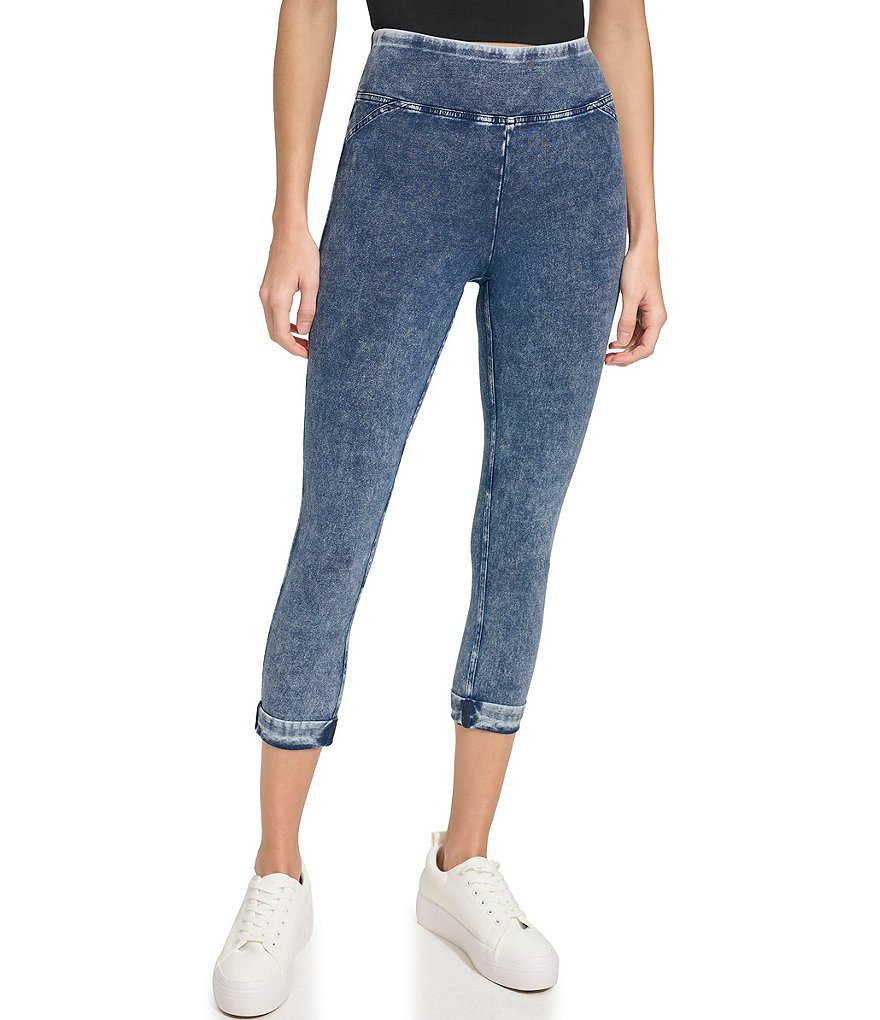 Marc New York Performance Women's Full-Length Legging, Navy Wash, 2X :  : Clothing, Shoes & Accessories
