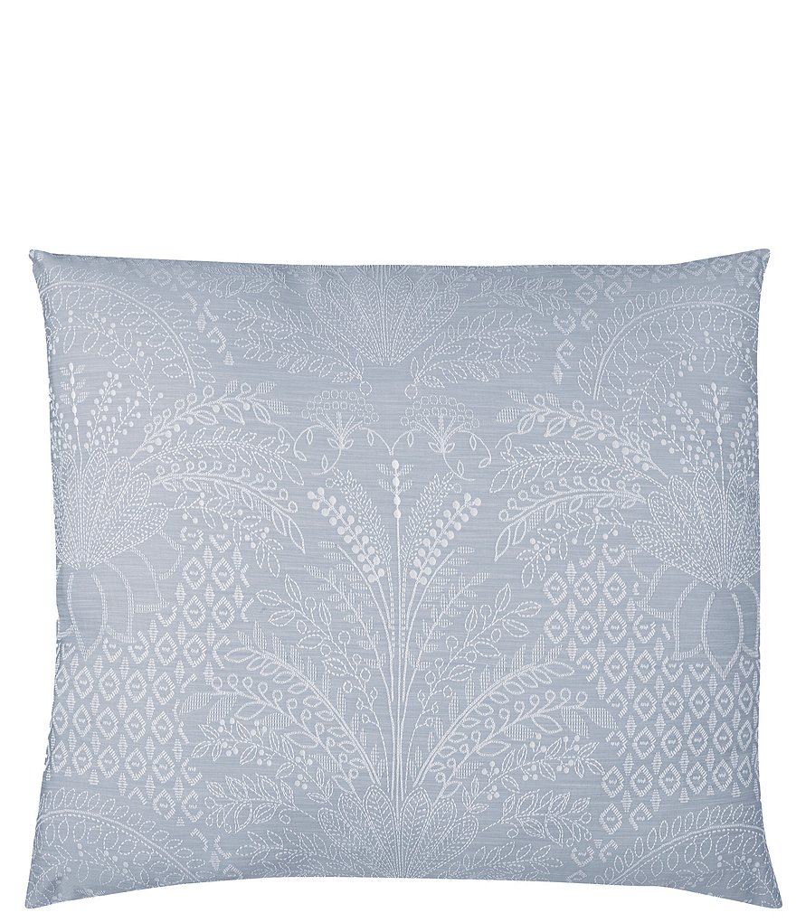 Ann Gish Ready-To-Bed Printemps Jacquard Pattern Pillow Cover and Insert