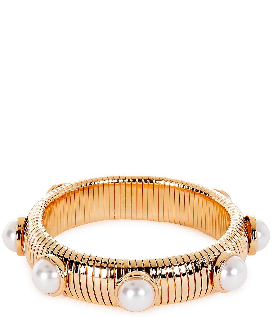 Anna & Ava Stretch Pearl Bracelet