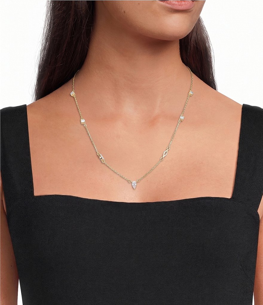 Waterproof Rhinestone Collar Necklace