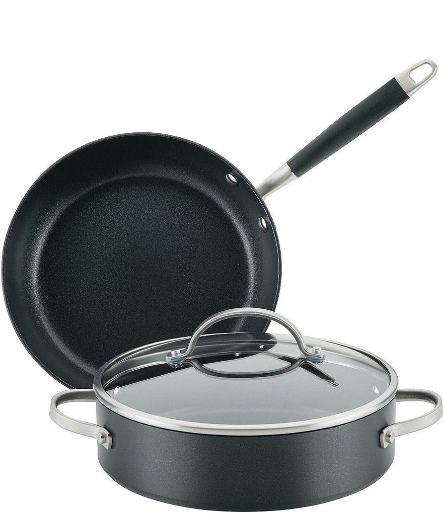 Anolon Advanced Home Hard Anodized Nonstick 3 Piece Cookware Set