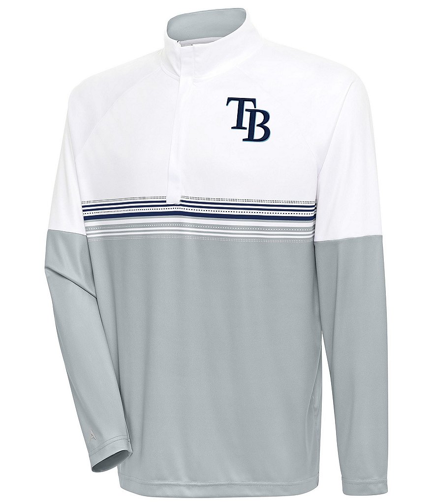 MLB Tampa Bay Rays Quarter Style Polo Shirt