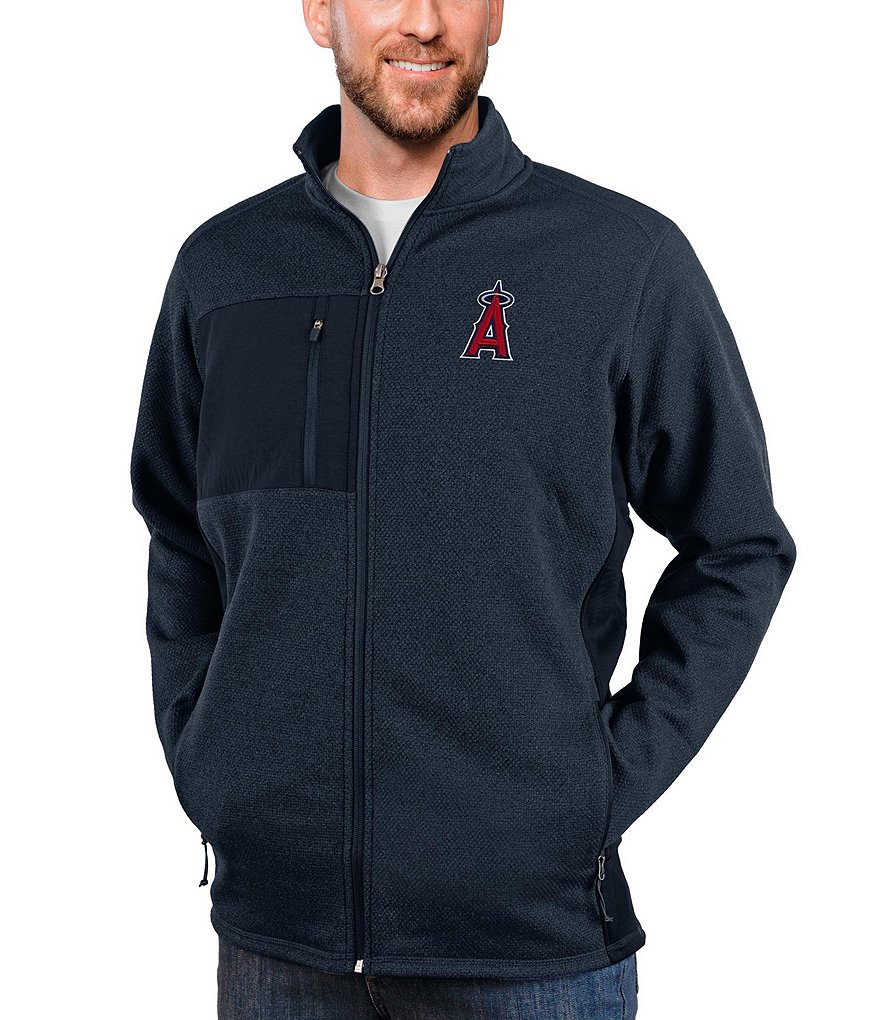 Columbia Men's Houston Astros Navy Ascender Full-Zip Jacket