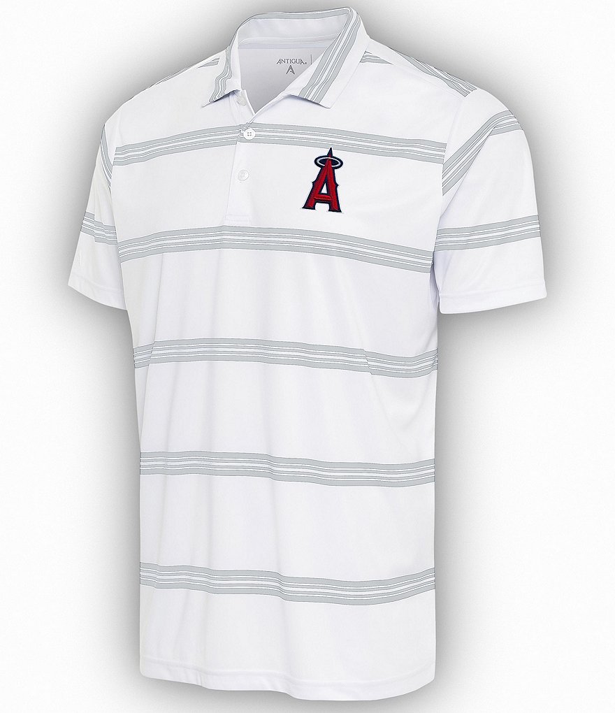 Antigua MLB National League Groove Short-Sleeve Polo Shirt - M