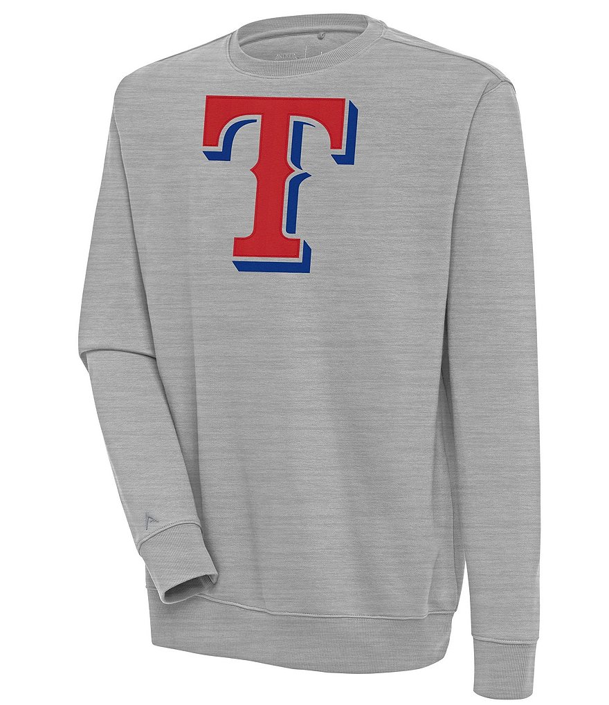 MLB Texas Rangers Men's Long Sleeve Core T-Shirt - S