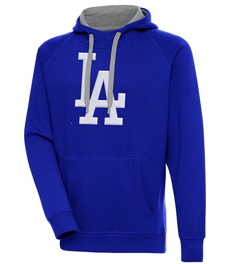 Antigua MLB Chenille Patch Victory Pullover Hoodie - L