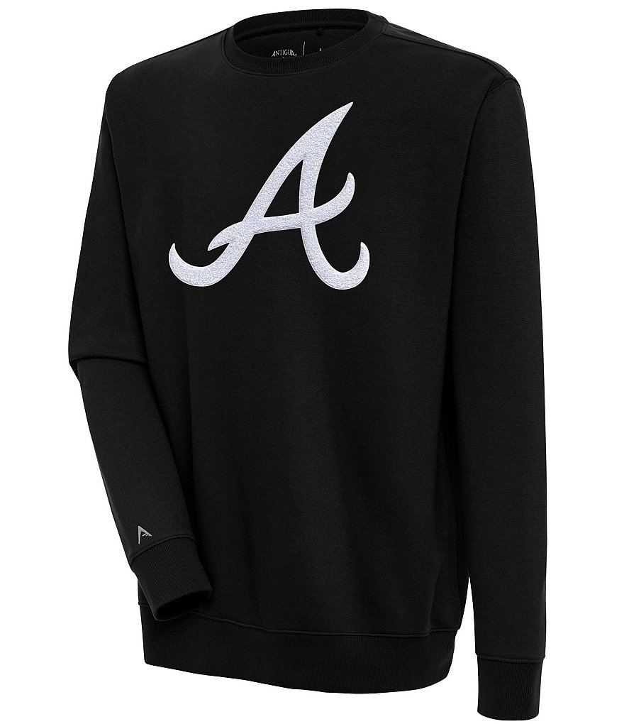 Atlanta Braves Mono Logo Graphic Hoodie - Womens