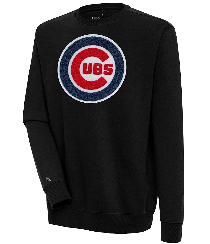 Chicago Cubs Mens Workout Shirt size Medium Gray Long Sleeve