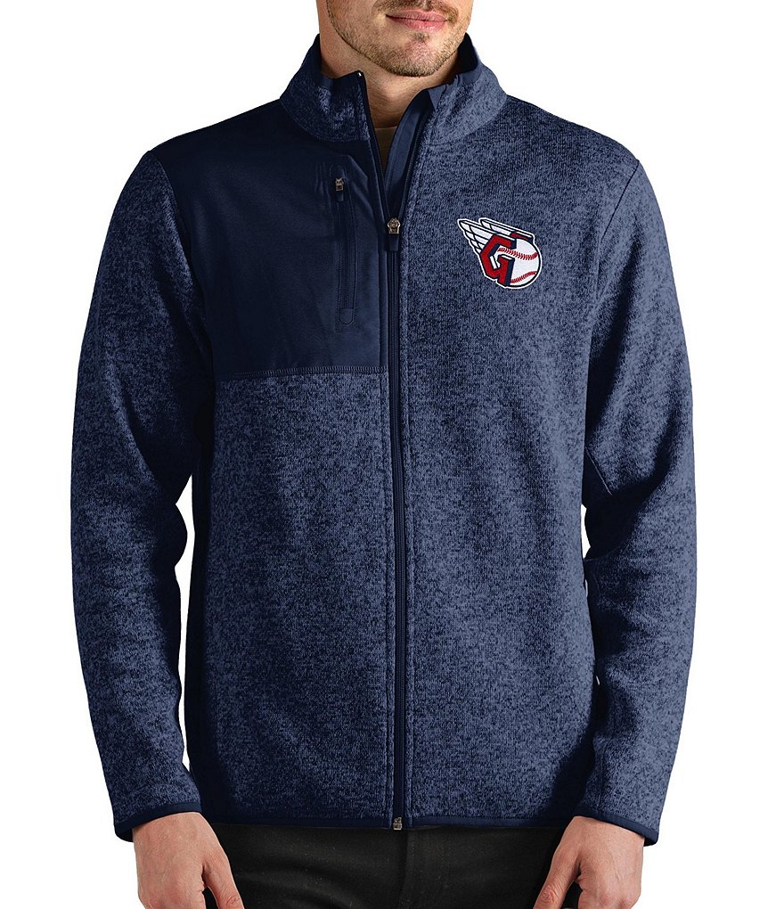 Antigua MLB Cleveland Guardians Fortune Full-Zip Jacket