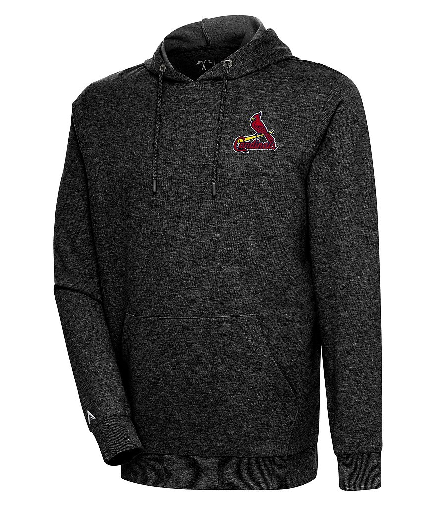 Men's Pleasures Black St. Louis Cardinals Opening Day Full-Zip Hoodie