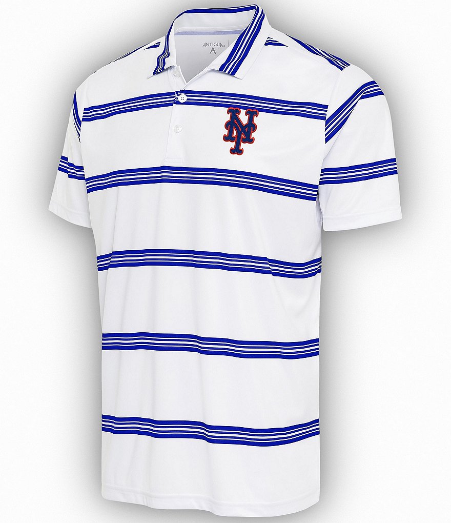 Antigua MLB American League Groove Short Sleeve Polo Shirt - M