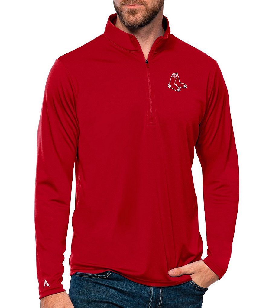 Antigua MLB St. Louis Cardinals Men's Tribute Pullover, Blue, Medium