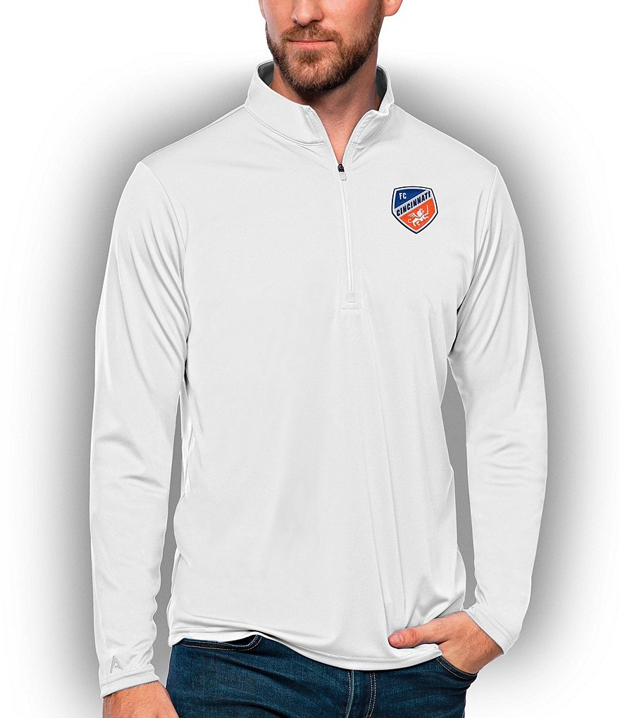 Antigua Apparel / Men's Cincinnati Bengals Tribute White Polo