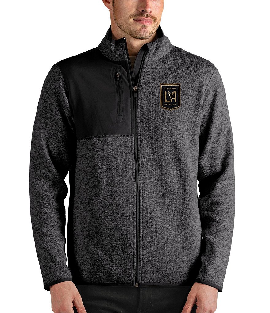 Antigua NHL Western Conference Course Full-Zip Jacket, Mens, 3XL, St Louis Blues Grey