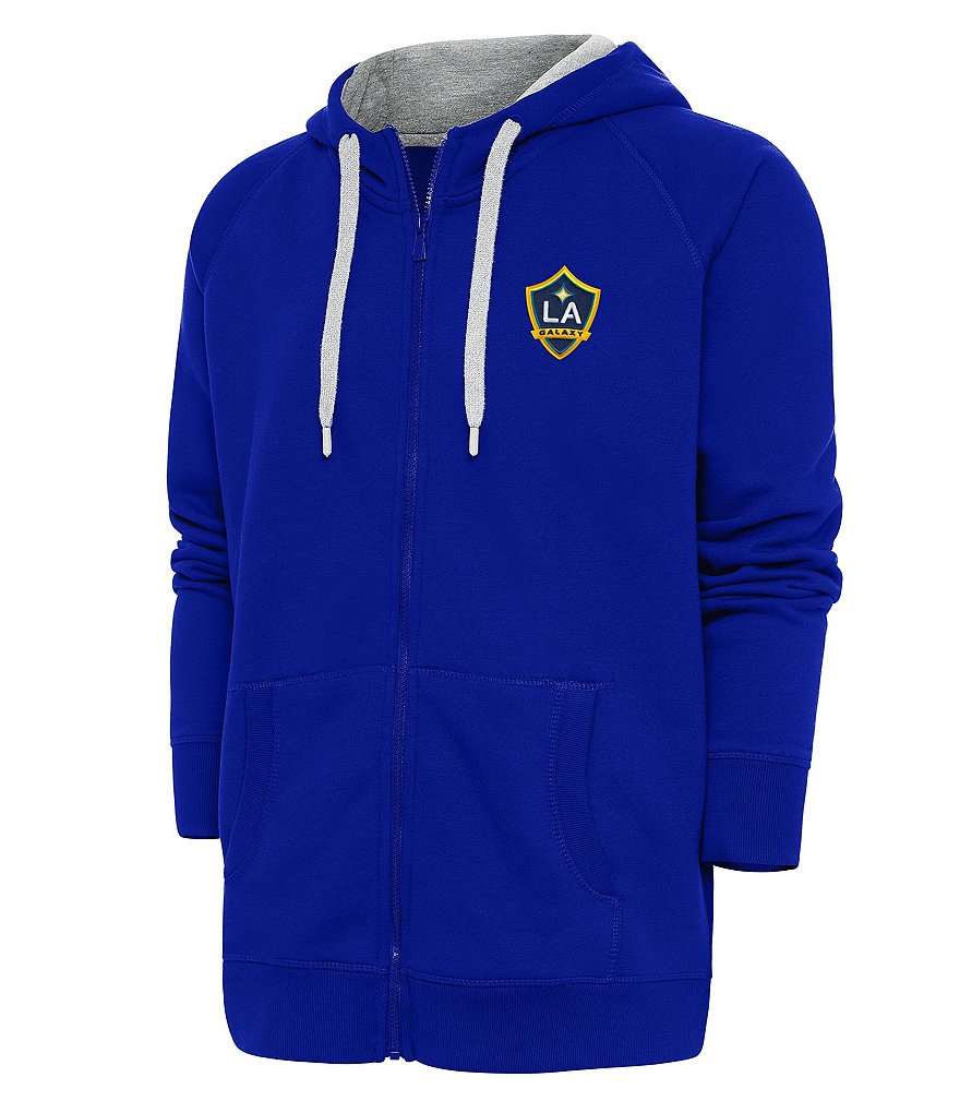 St. Louis City SC Antigua Logo Victory Pullover Hoodie - Navy