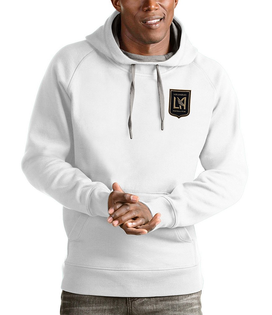 Los Angeles Football Club LAFC MLS Adidas Pullover Hoodie Gray Women's S  NEW