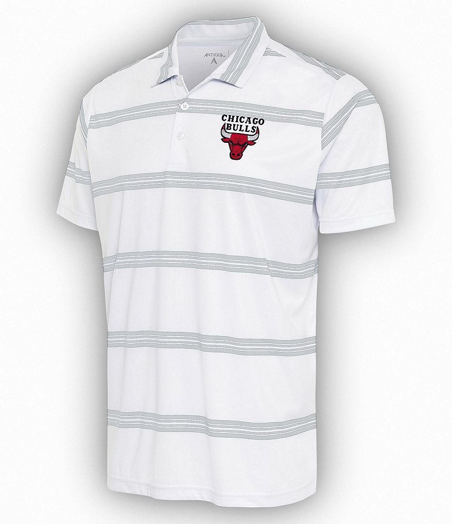 Antigua MLB American League Groove Short Sleeve Polo Shirt - M