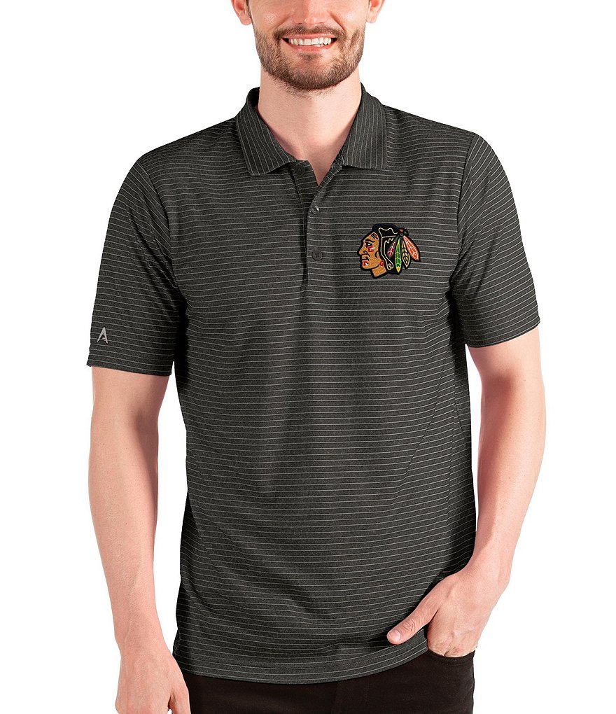 Antigua NHL Chicago Blackhawks Men's Spark Polo, Medium