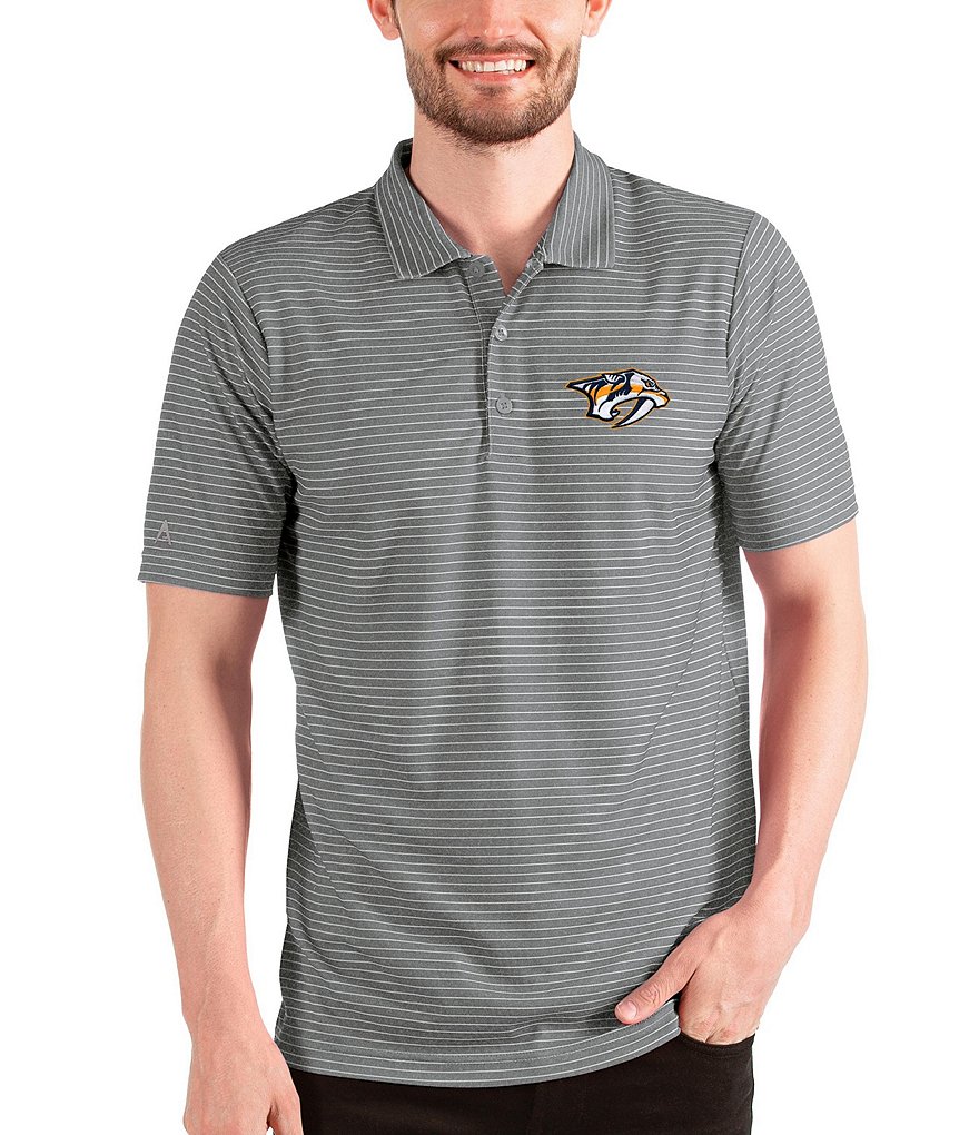 Antigua NHL Western Conference Answer Short-Sleeve Polo Shirt