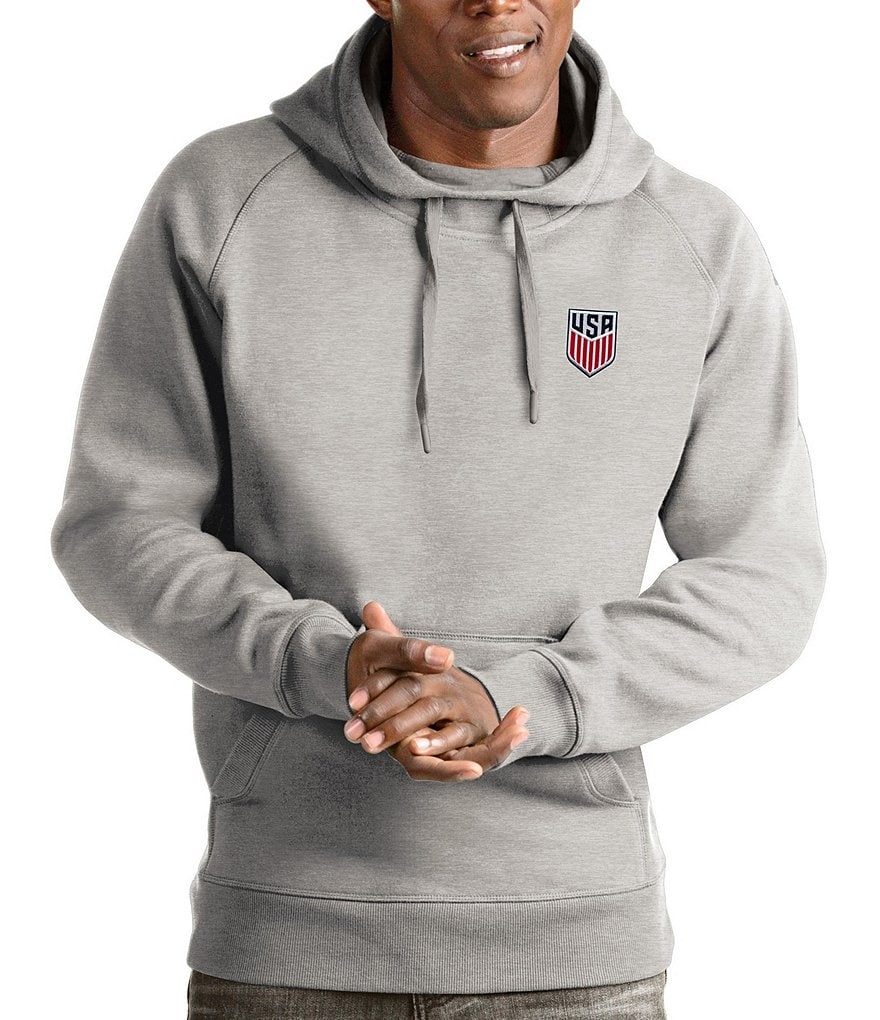 TeeShirtPalace Vintage USA Soccer American Flag Football Jersey Hoodie