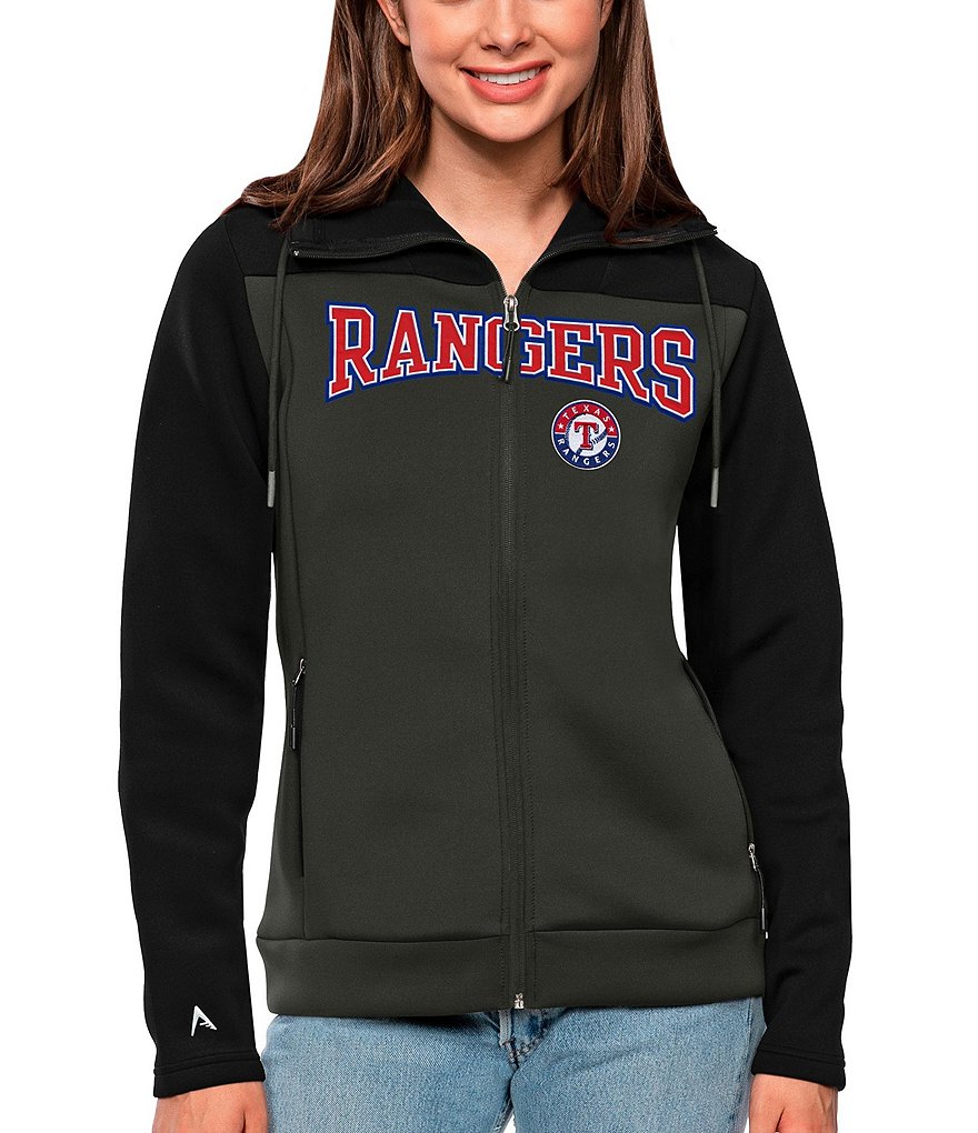 Antigua MLB Arizona Diamondbacks Women's Protect Full Zip Hood, Black, Large