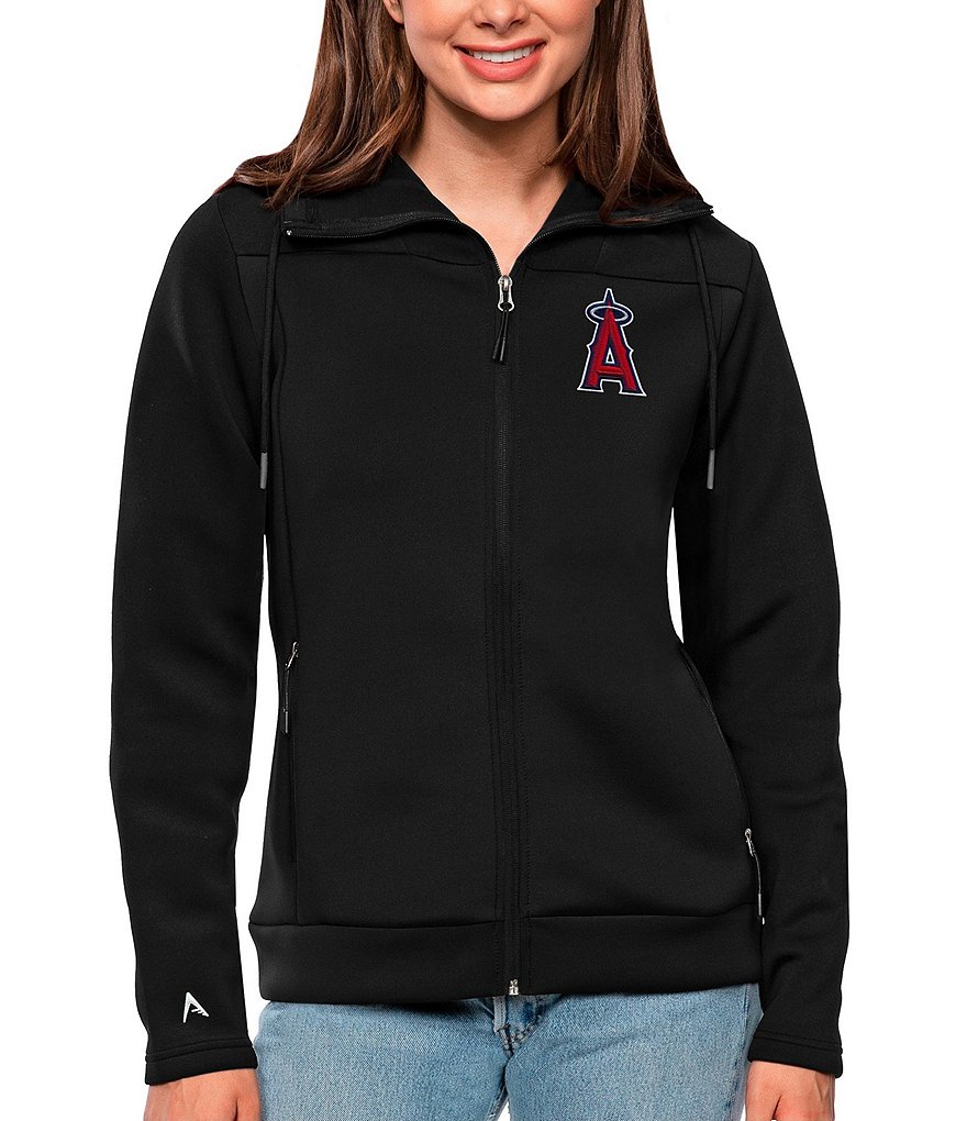 Antigua Women's MLB American League Portal Half-Zip Pullover, Mens, L, Houston Astros Navy