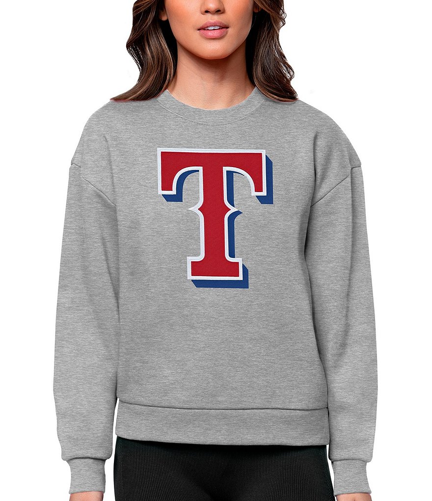 MLB Texas Rangers Men's Long Sleeve Core T-Shirt - L