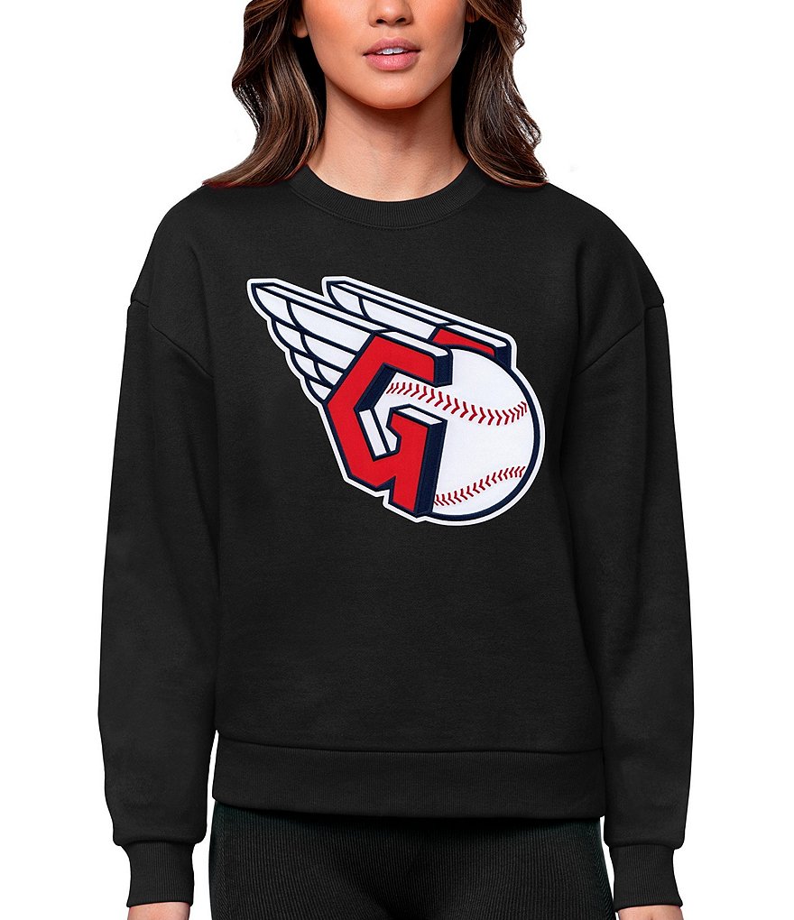 Cleveland Guardians Stitches Youth Logo T-Shirt - Navy