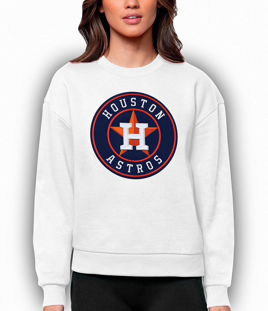 Antigua Women's MLB American League Action Sweatshirt, Mens, XL, Houston Astros Oatmeal