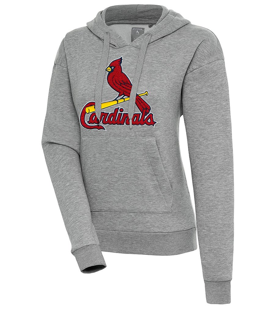 Women's Nike Red/Navy St. Louis Cardinals Authentic Collection Pullover  Hoodie