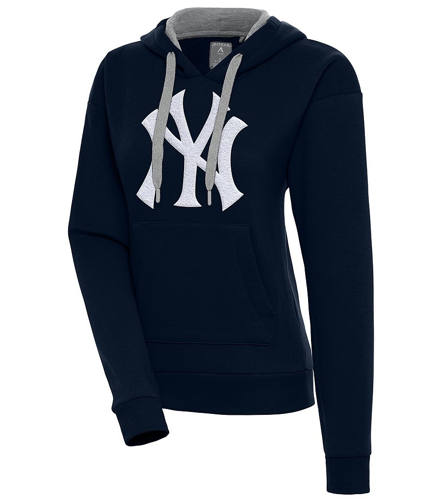 Antigua MLB Chenille Patch Victory Pullover Hoodie - L