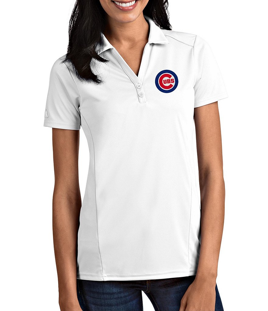 Chicago Cubs Antigua Women's Motivated Polo - White