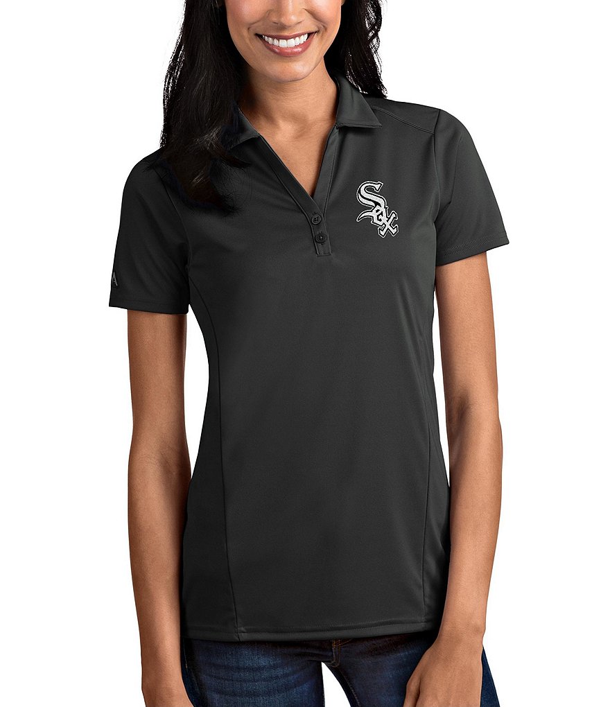 Women's MLB Tribute Short-Sleeve Polo Shirt #Sponsored #Tribute, #ad, #MLB,  #Women