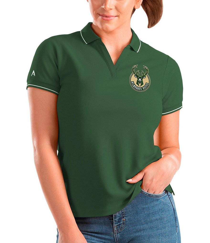 Antigua Women's Houston Astros Affluent Polo