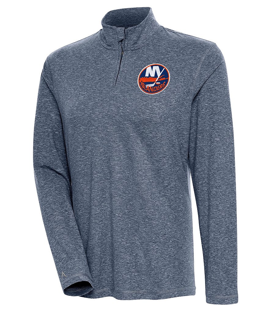 Nhl New York Islanders Women's White Long Sleeve Fleece Crew