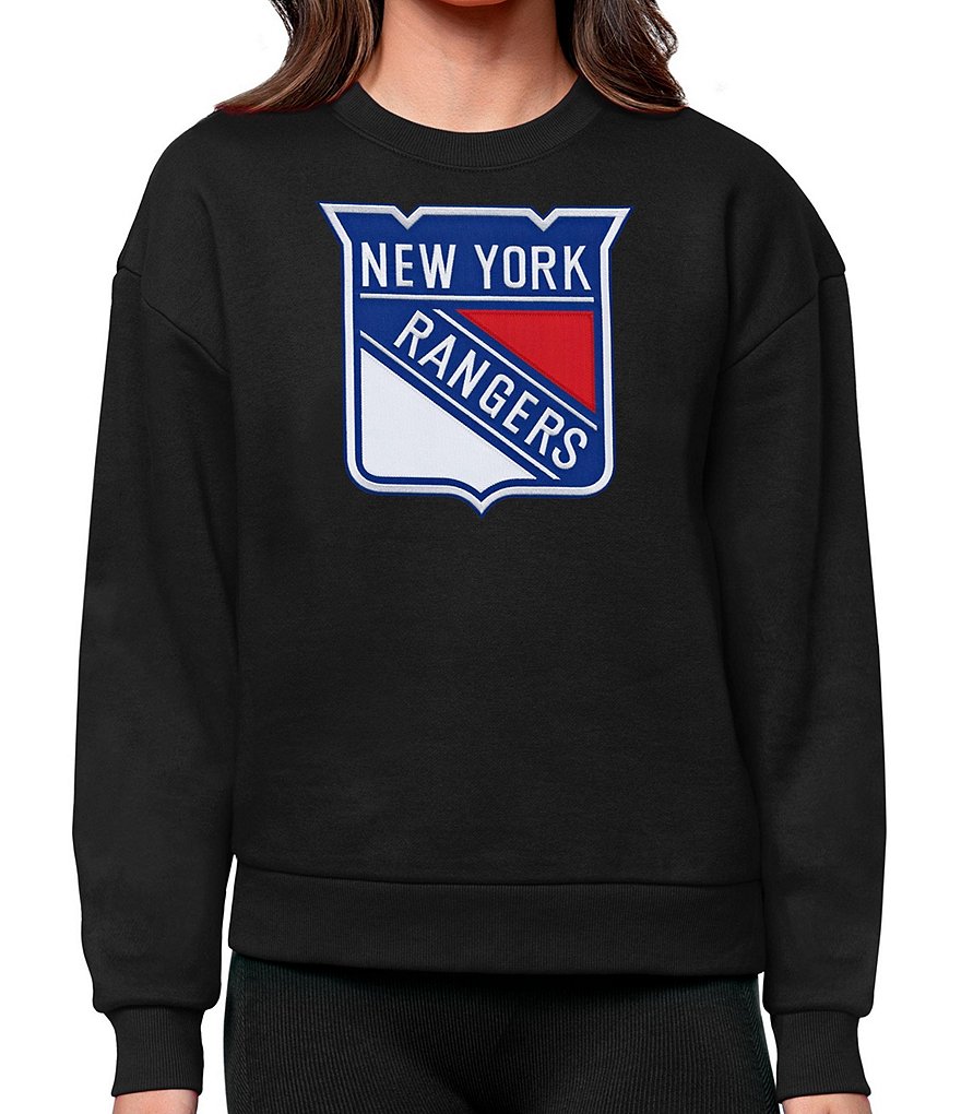 Antigua Women's NHL Eastern Conference Crew Large Logo Sweatshirt, Mens, M, New York Islanders Navy