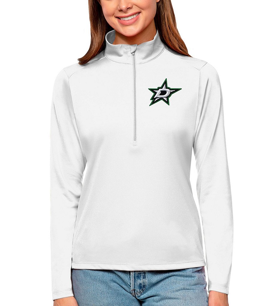 Women's Antigua Black/White Dallas Cowboys Squad Pullover Top Size: Small