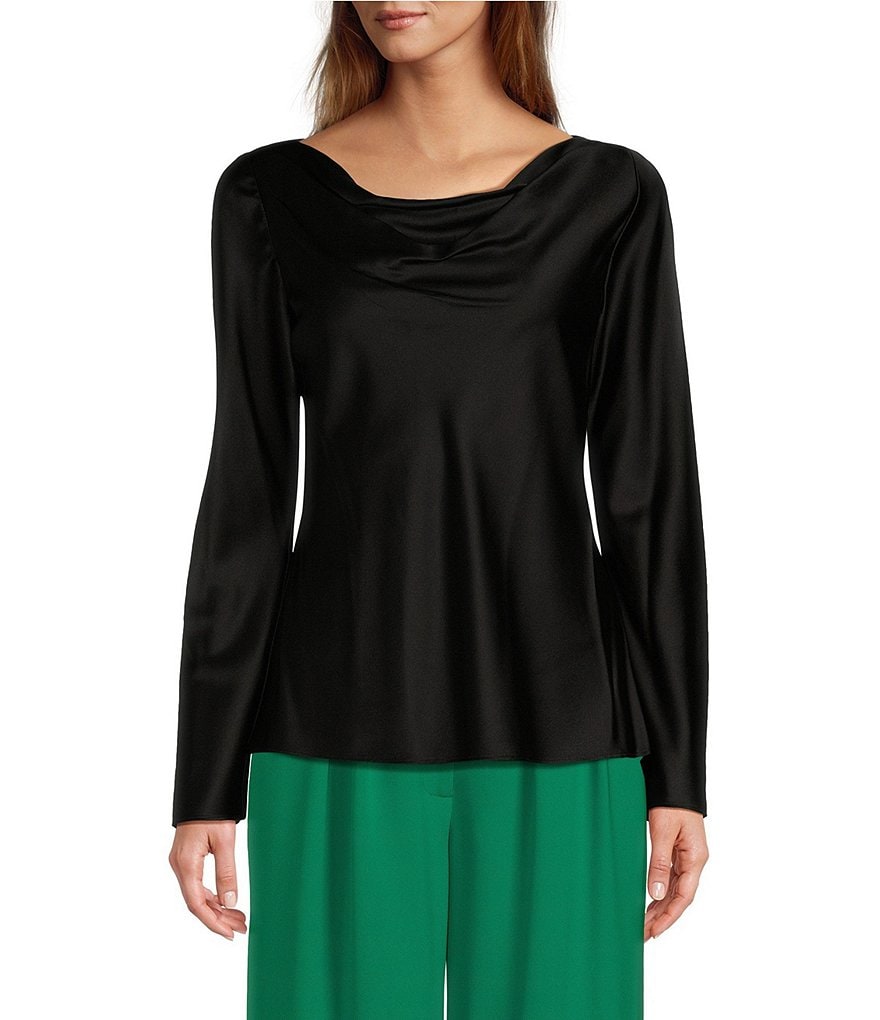 Cleobella buy Arya Neck Tie V-Neck Blouseon Sleeve Top Women's Black Size: M NWT