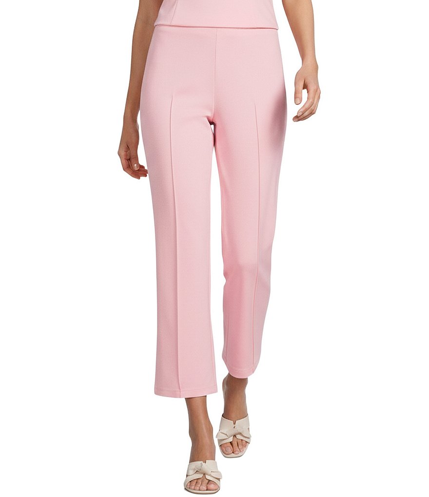 Antonio Melani Bambi Ponte Flat Front Wide Leg Pants | Dillard's