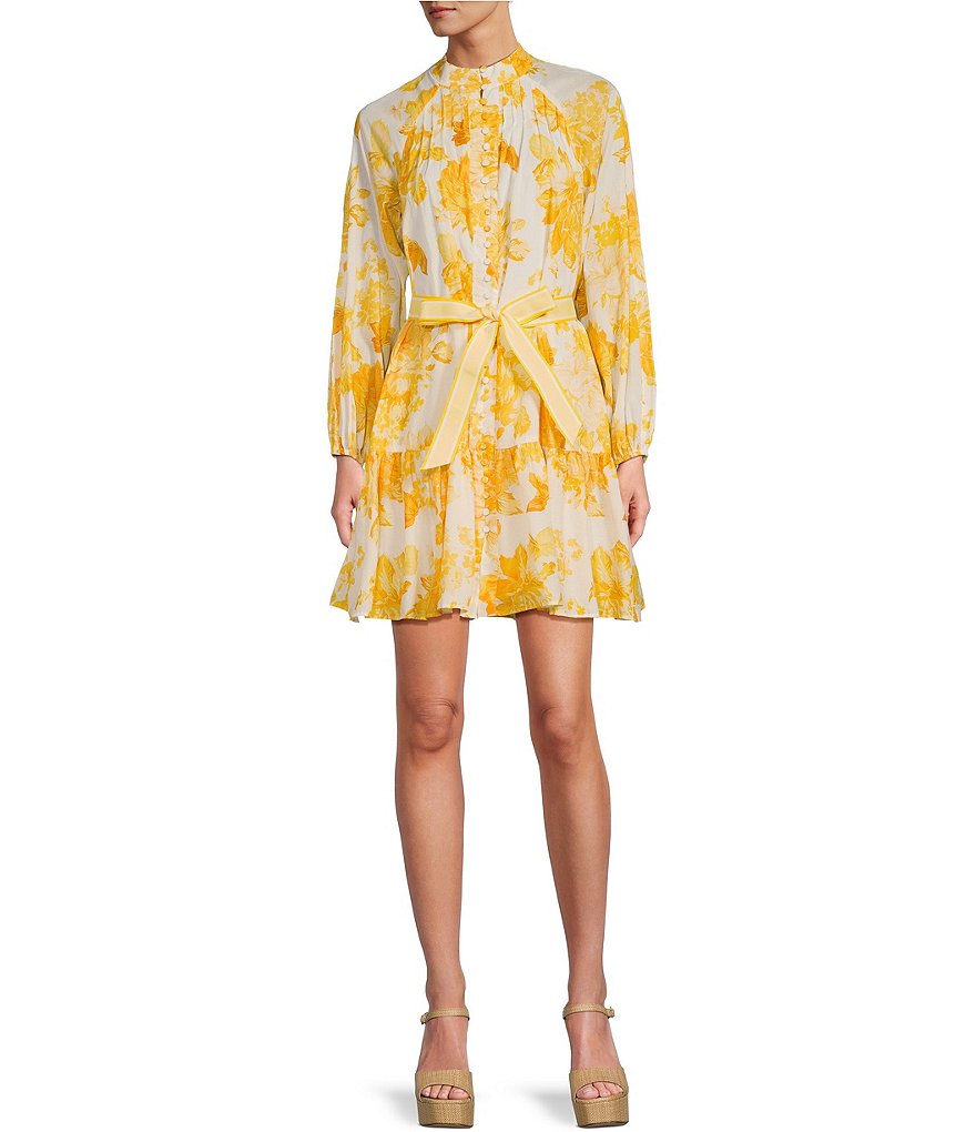 Yellow dresses best sale at dillards