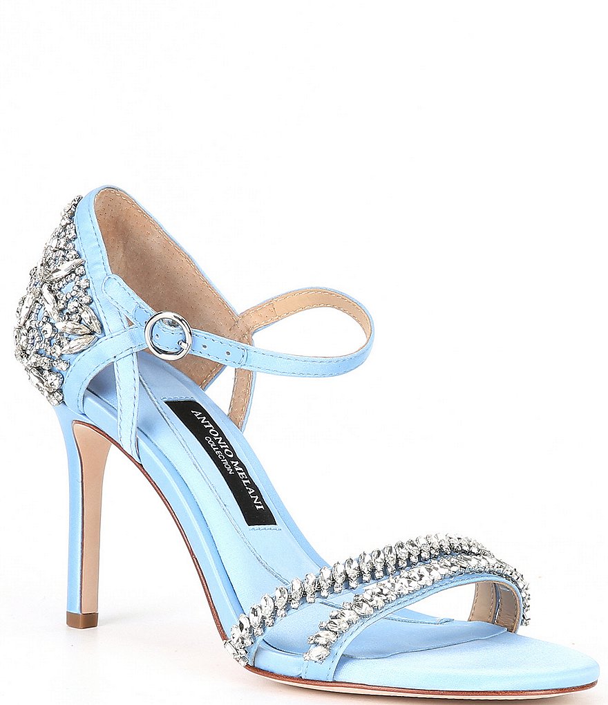 Antonio Melani Collection Luna Crystal Embellished Dress Sandals ...