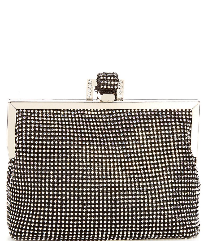 Antonio Melani Crystal Mesh Top Handle Clutch Dillard's