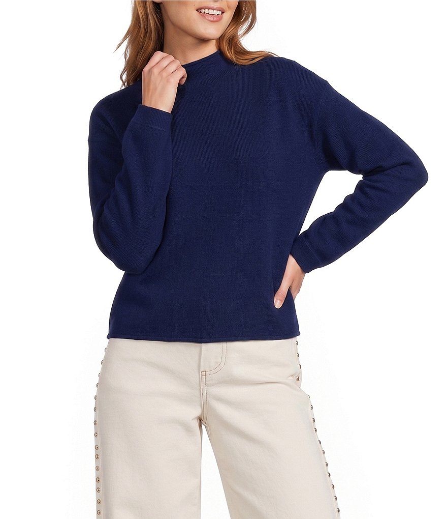 Antonio Melani Jessica Mock Neck Cashmere Sweater | Dillard's