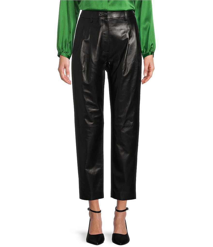 Dillards on sale leather pants