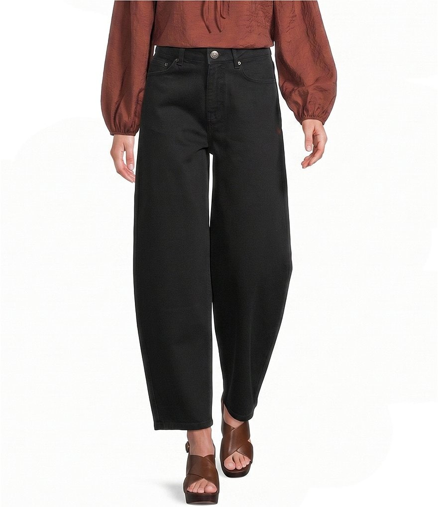 Lilah Barrel Denim Pants