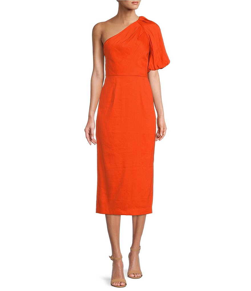 Antonio Melani Lindy Asymmetric One Shoulder Sheath Dress | Dillard's