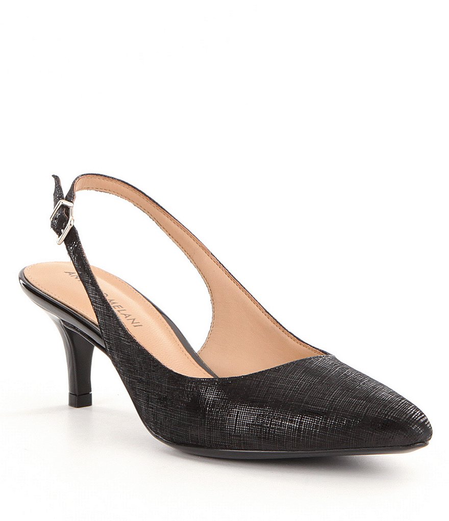 Antonio Melani Orlenne Pointed-Toe Slingback Pumps | Dillards